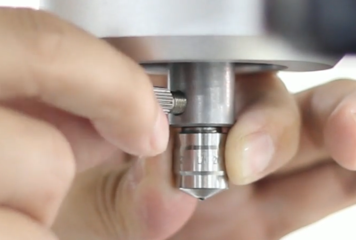 How do you test for hardness by Brinell hardness testing machine