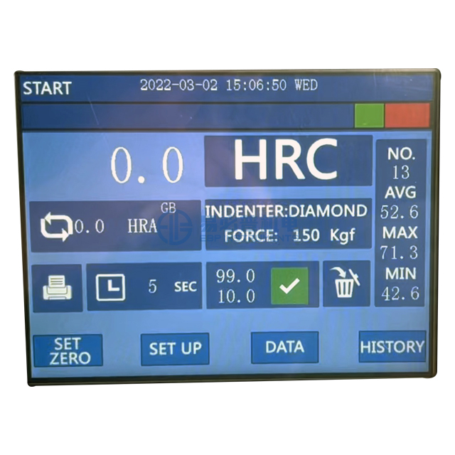 Digital Rockwell Hardness Tester With Touch Screen Control eRock-150T